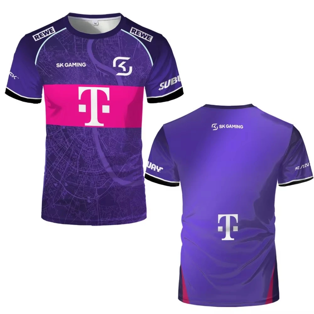 Esports Gaming Top - Футболка SK Gaming 2026 Style для