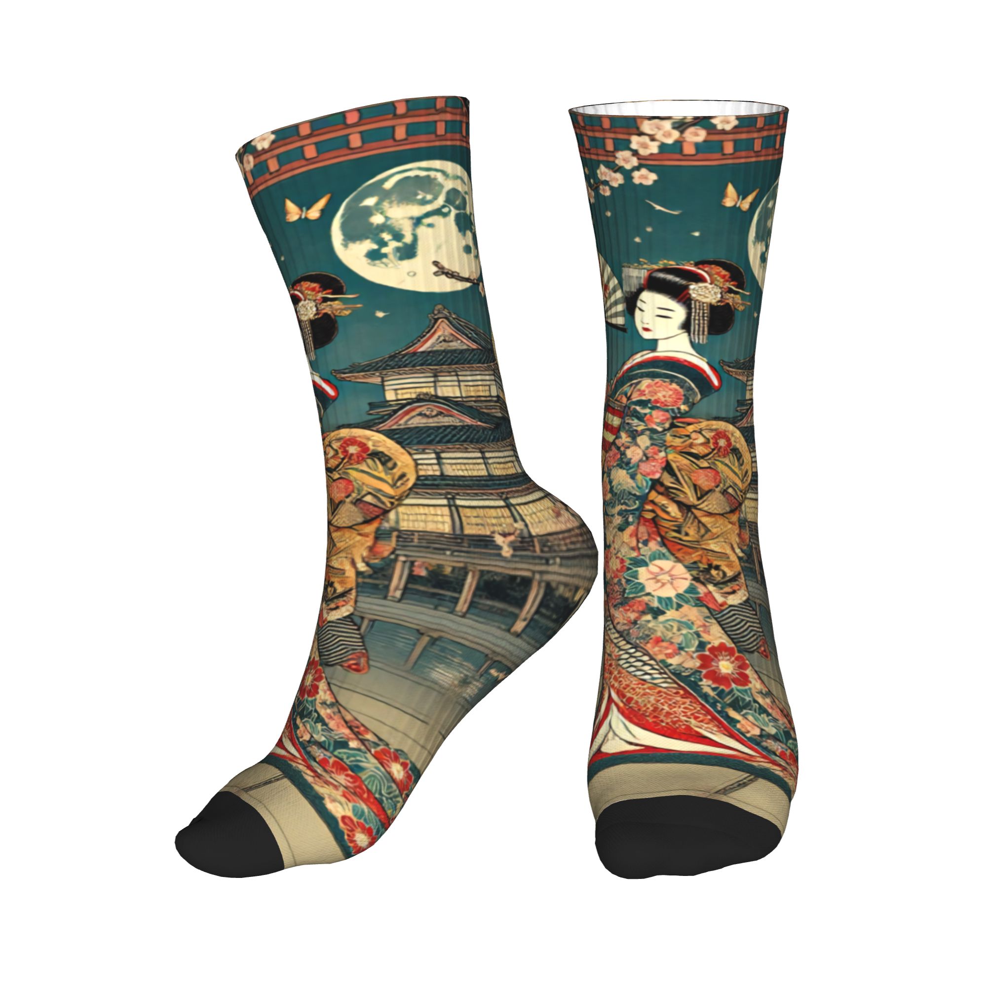 Esports & Gaming Optics Gmbh - Носки Kawaii Three Kimono Ladies Moon