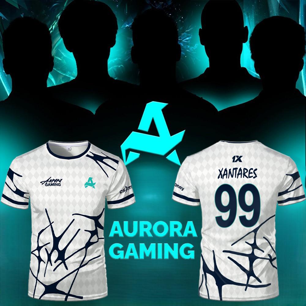 Esports Gaming Top - Электронная спортивная команда Aurora Gaming Jersey