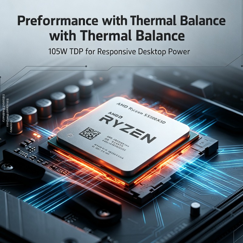 Esports Gaming Platform - Процессор AMD 5500X3D для киберспорта на