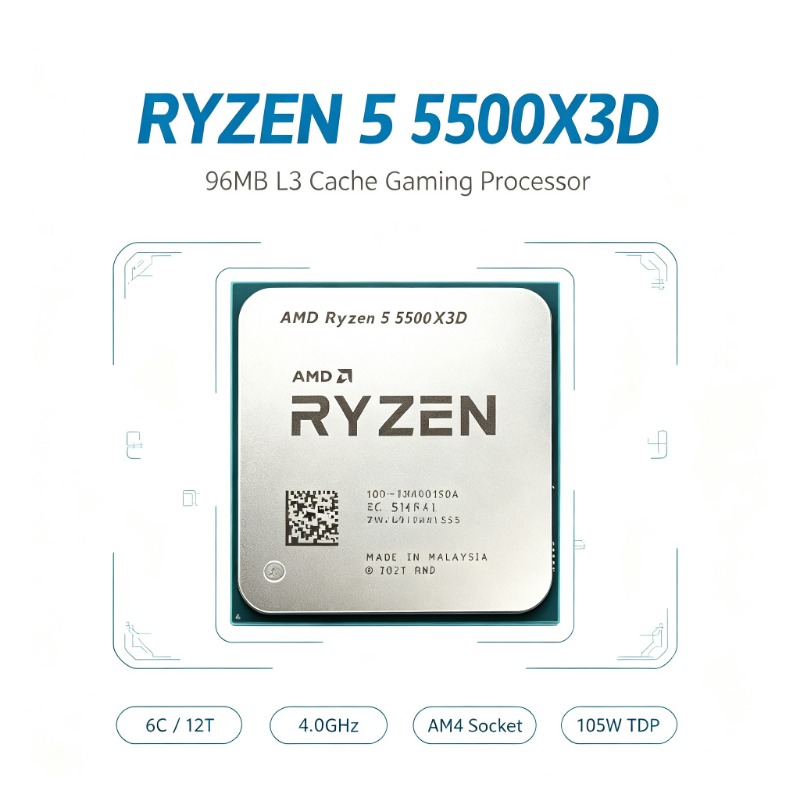 Процессор AMD 5500X3D для кибе – обзор и цена Esports Gaming Platform